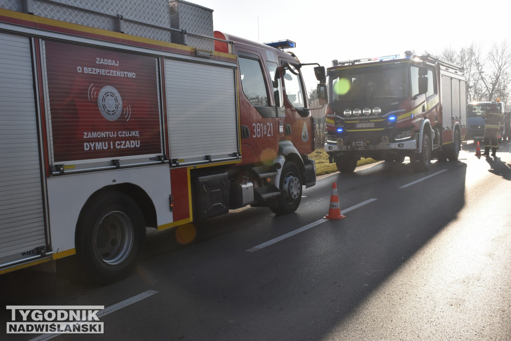 Wypadek pod Tarnobrzegiem (19.12.25 r.)