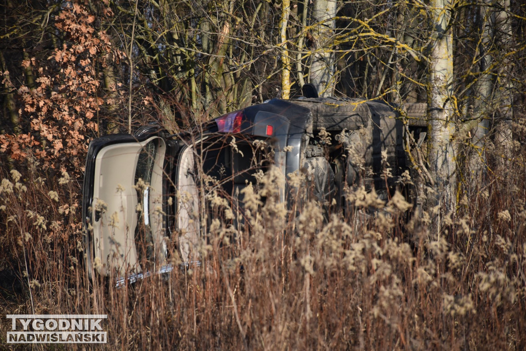 Wypadek pod Tarnobrzegiem (19.12.25 r.)