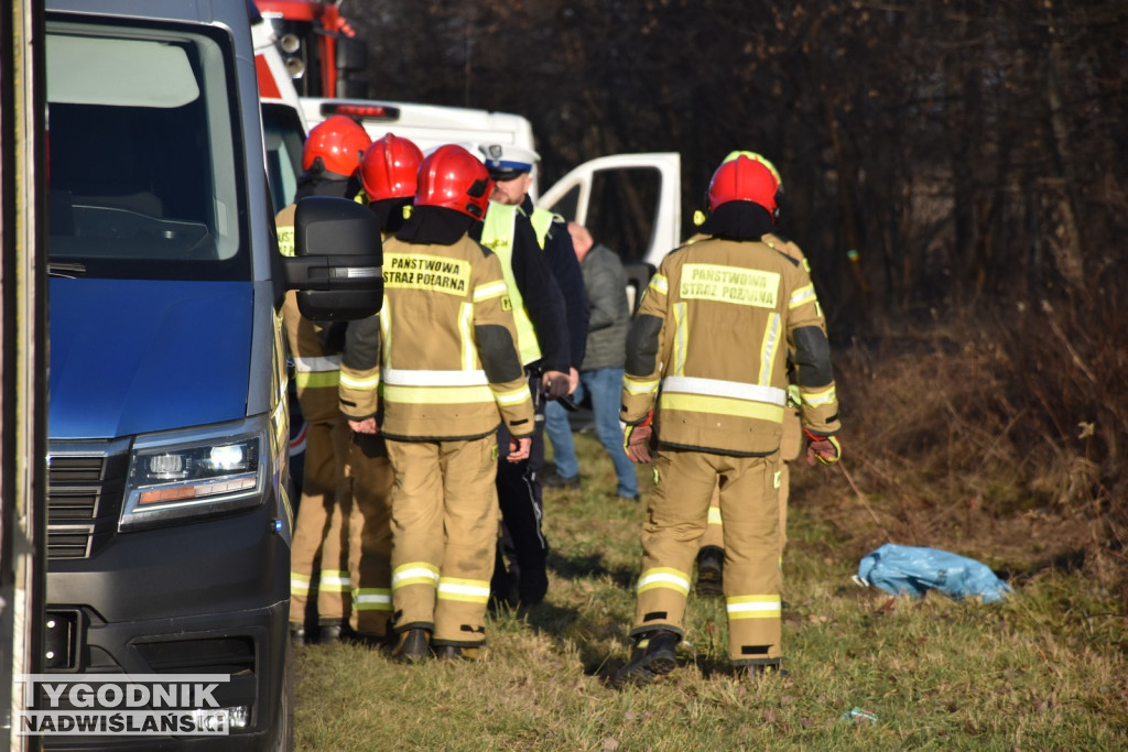 Wypadek pod Tarnobrzegiem (19.12.25 r.)