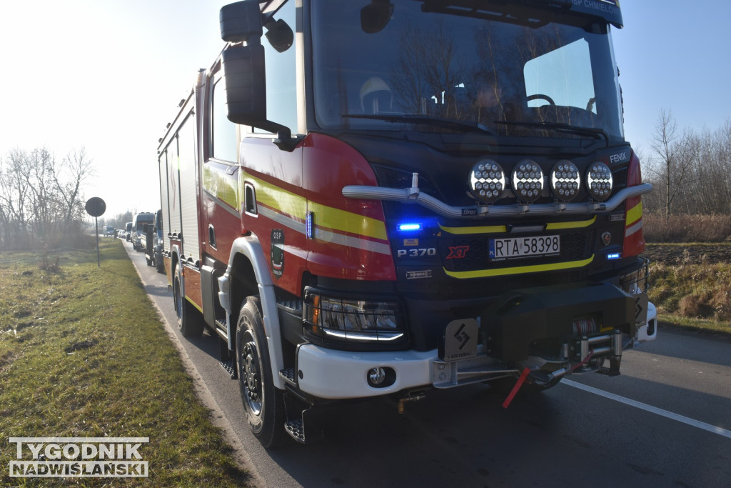 Wypadek pod Tarnobrzegiem (19.12.25 r.)