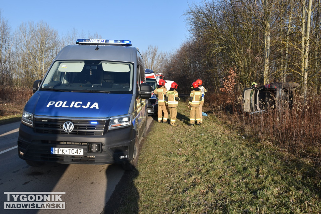 Wypadek pod Tarnobrzegiem (19.12.25 r.)