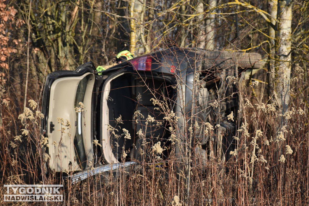 Wypadek pod Tarnobrzegiem (19.12.25 r.)