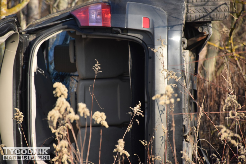 Wypadek pod Tarnobrzegiem (19.12.25 r.)