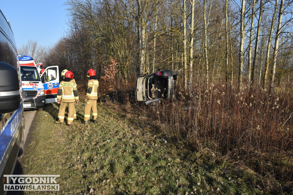 Wypadek pod Tarnobrzegiem (19.12.25 r.)