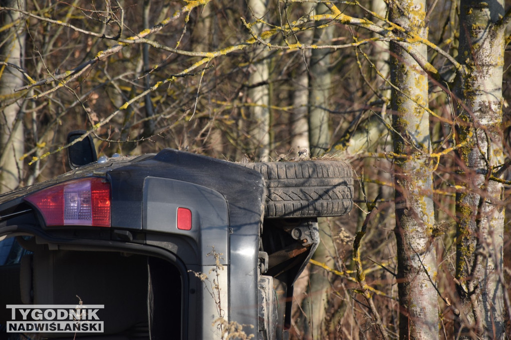 Wypadek pod Tarnobrzegiem (19.12.25 r.)