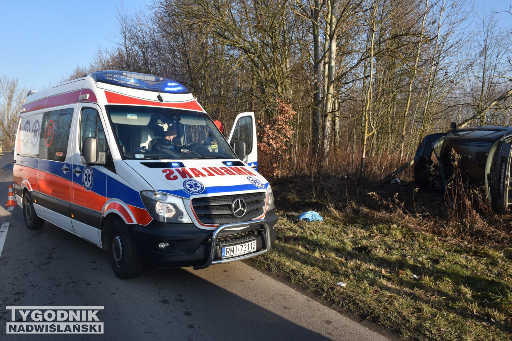 Wypadek pod Tarnobrzegiem (19.12.25 r.)