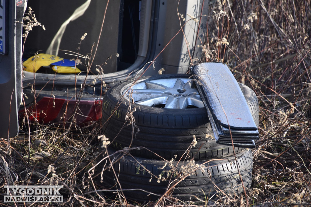 Wypadek pod Tarnobrzegiem (19.12.25 r.)