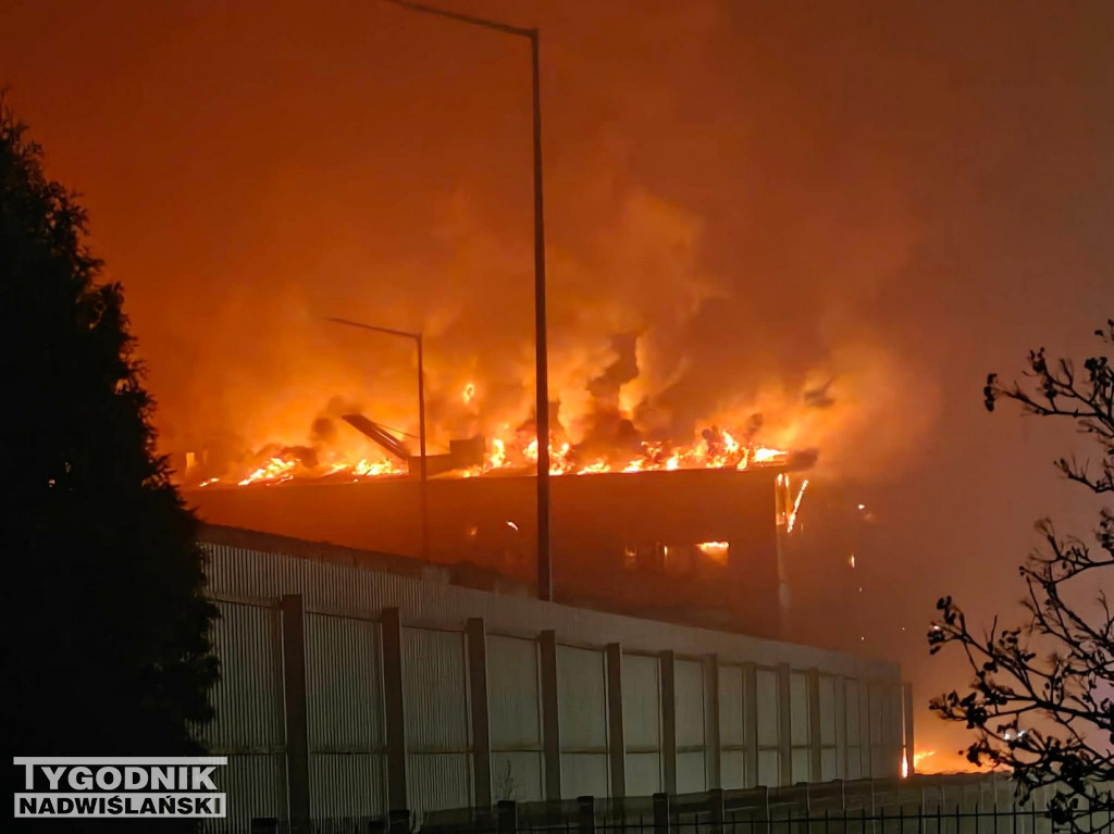 Pożar w Stalowej Woli