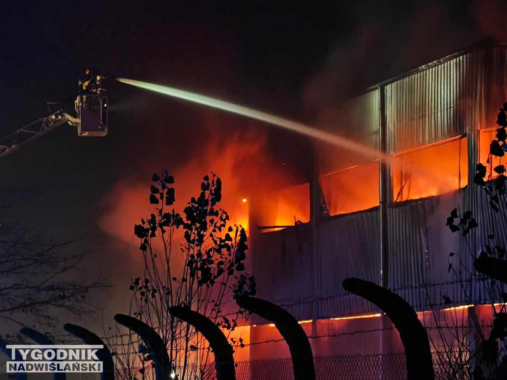 Pożar w Stalowej Woli