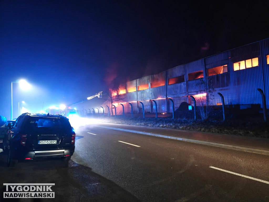 Pożar w Stalowej Woli