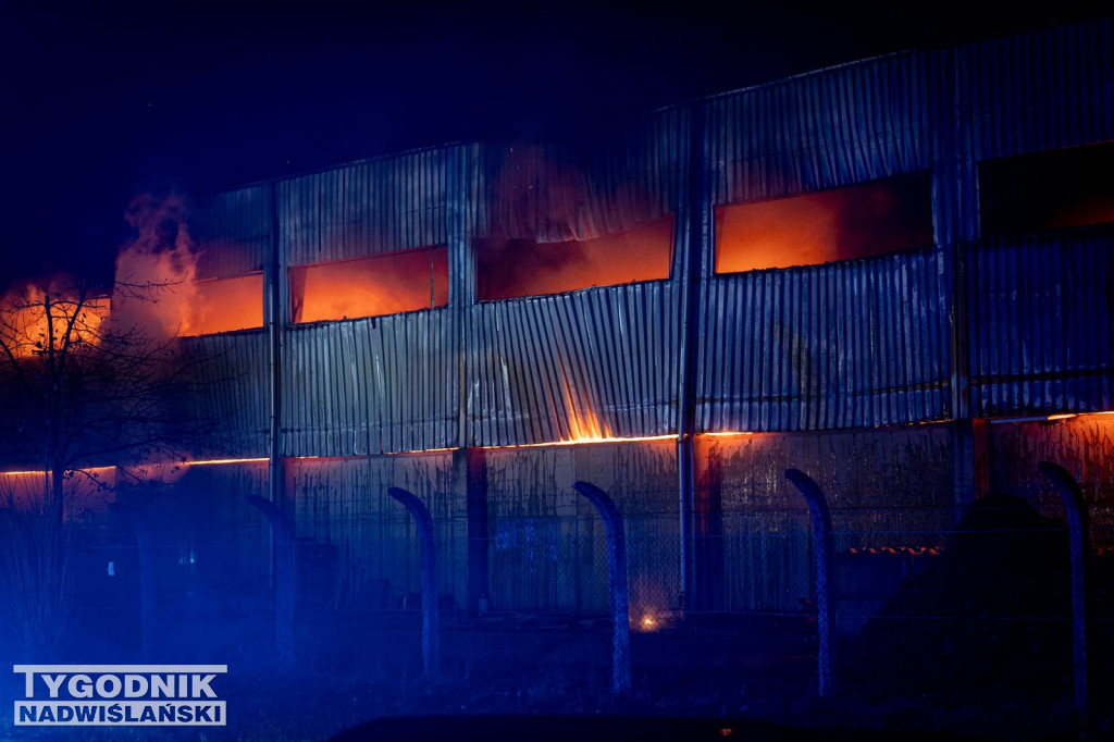 Pożar w Stalowej Woli