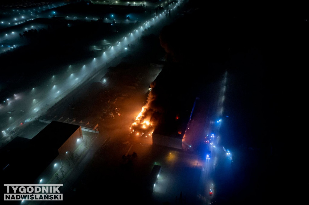 Pożar w Stalowej Woli