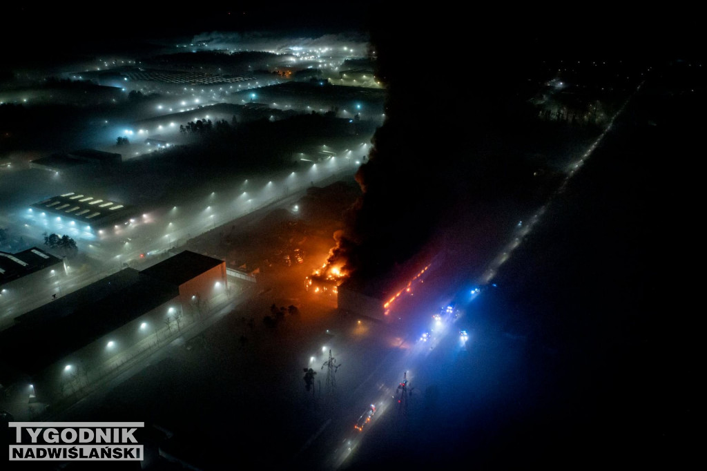 Pożar w Stalowej Woli