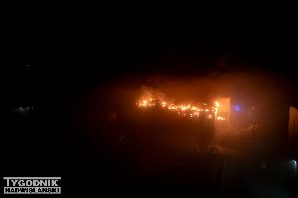 Pożar w Stalowej Woli
