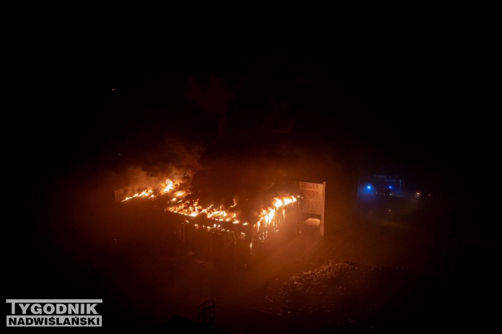 Pożar w Stalowej Woli