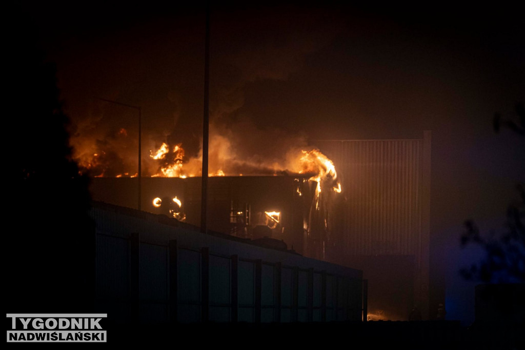 Pożar w Stalowej Woli