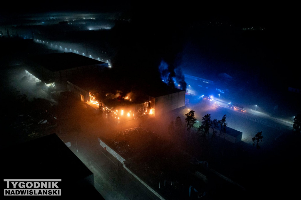 Pożar w Stalowej Woli