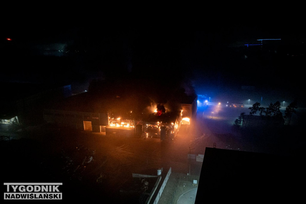 Pożar w Stalowej Woli