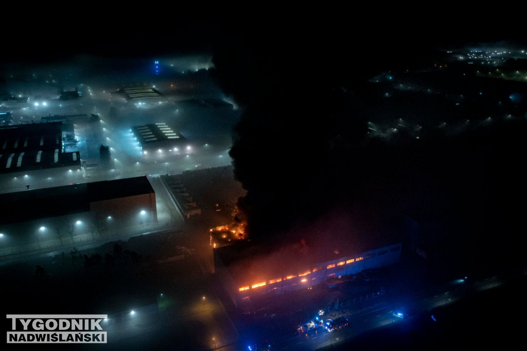 Pożar w Stalowej Woli