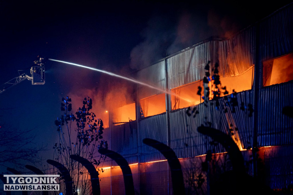 Pożar w Stalowej Woli