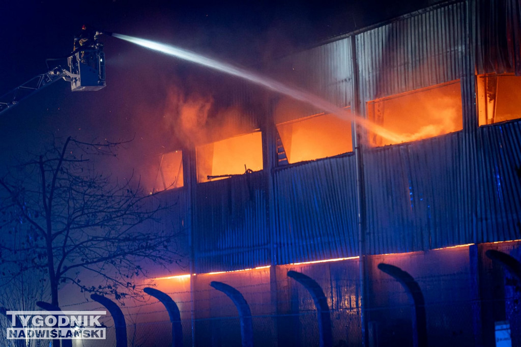 Pożar w Stalowej Woli