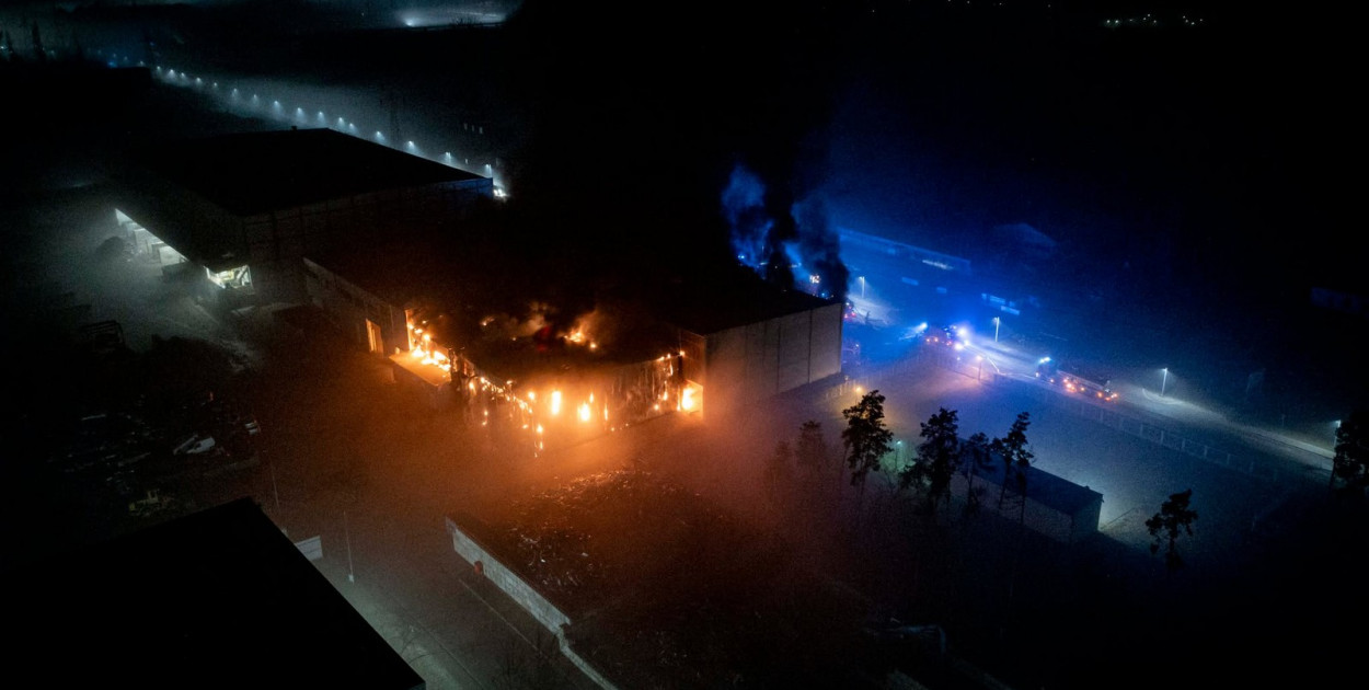 Pożar w Stalowej Woli