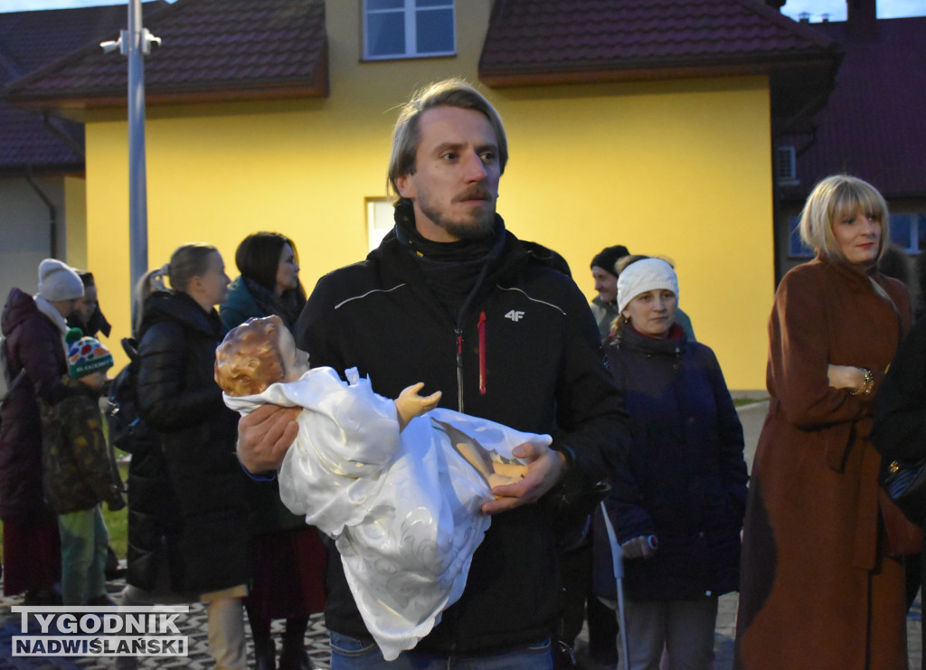 Otwarcie żywej szopki w Sandomierzu