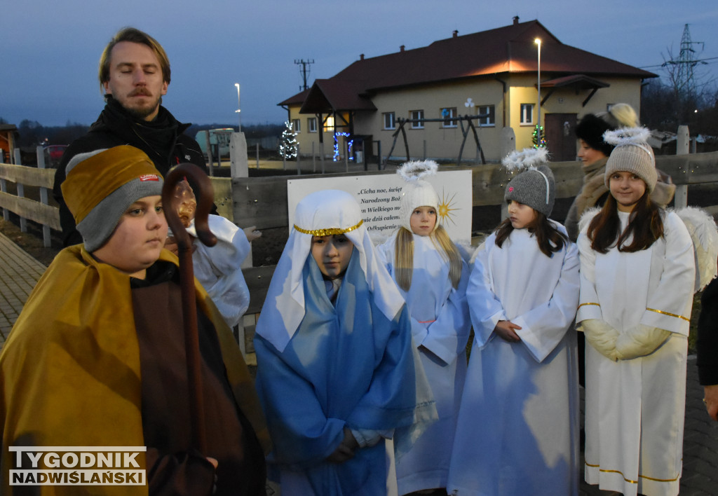 Otwarcie żywej szopki w Sandomierzu