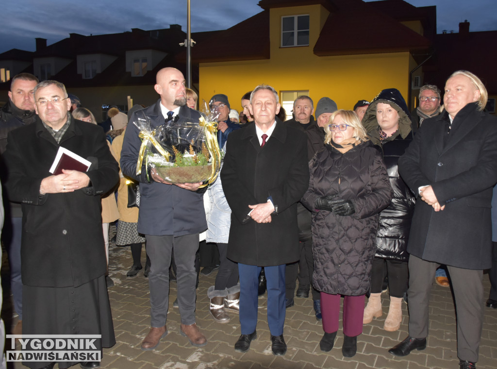 Otwarcie żywej szopki w Sandomierzu