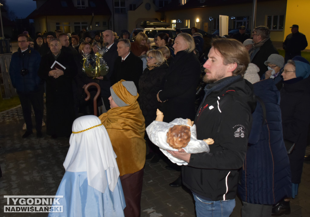Otwarcie żywej szopki w Sandomierzu