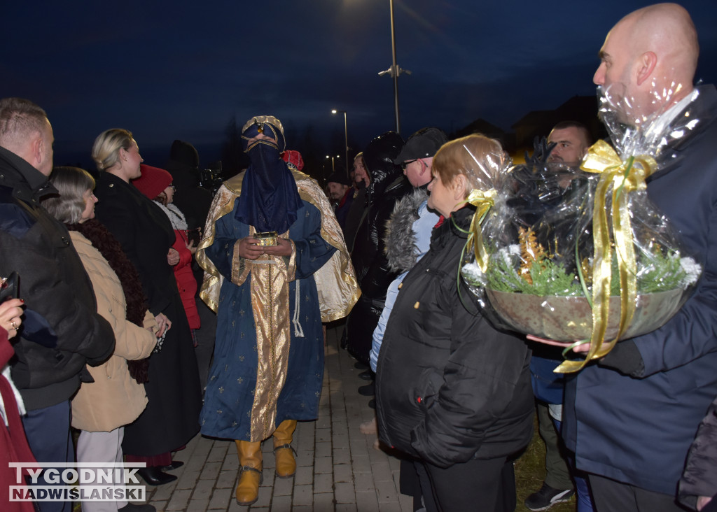 Otwarcie żywej szopki w Sandomierzu