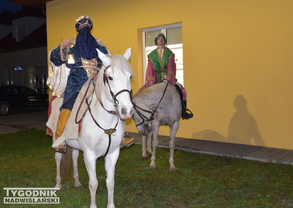 Otwarcie żywej szopki w Sandomierzu