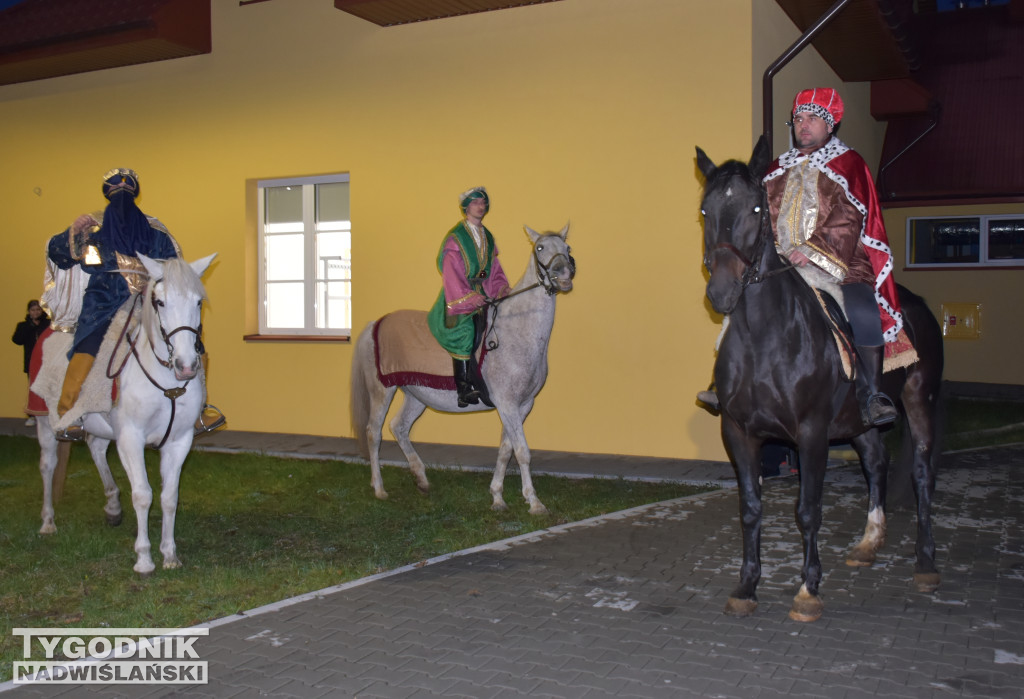 Otwarcie żywej szopki w Sandomierzu