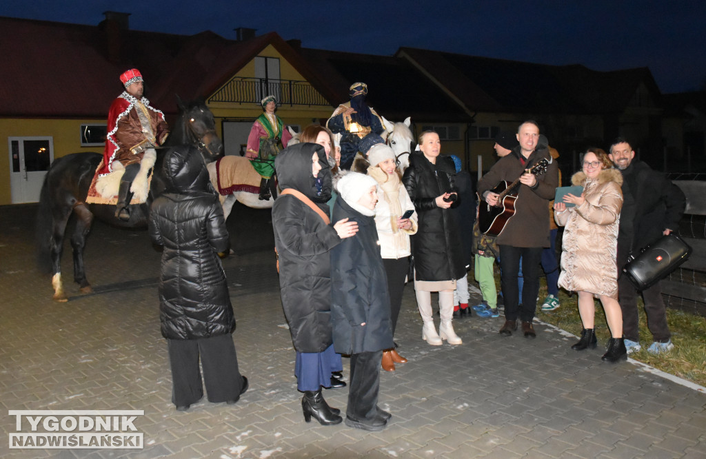 Otwarcie żywej szopki w Sandomierzu