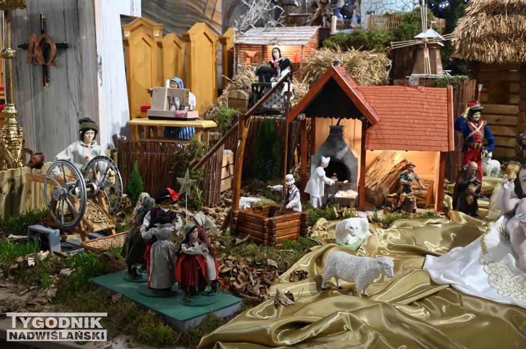 Szopki w kościołach w Tarnobrzegu