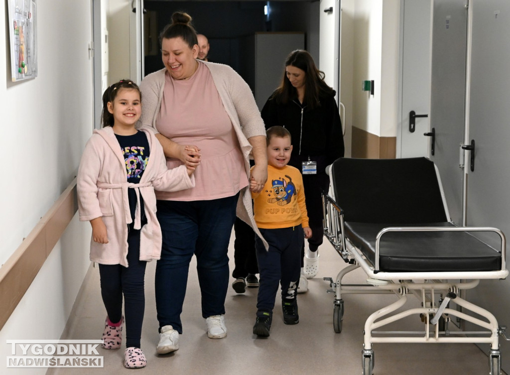 Wigilijny Mikołaj w szpitalu w Tarnobrzegu