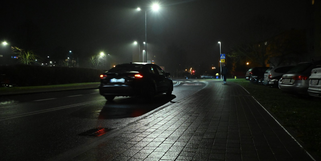 Gołoledź w Tarnobrzegu