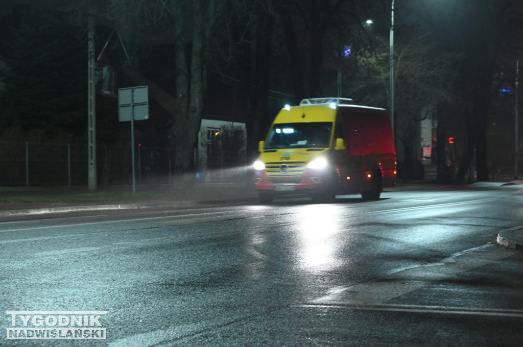 Gołoledź w Tarnobrzegu