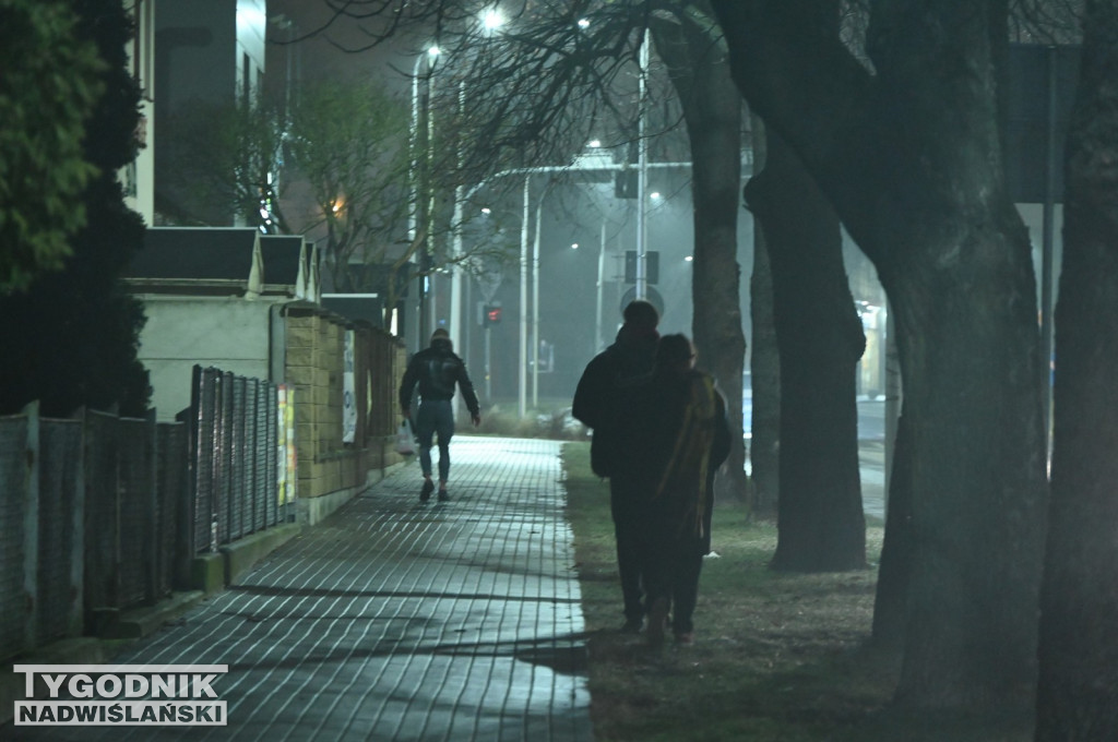 Gołoledź w Tarnobrzegu