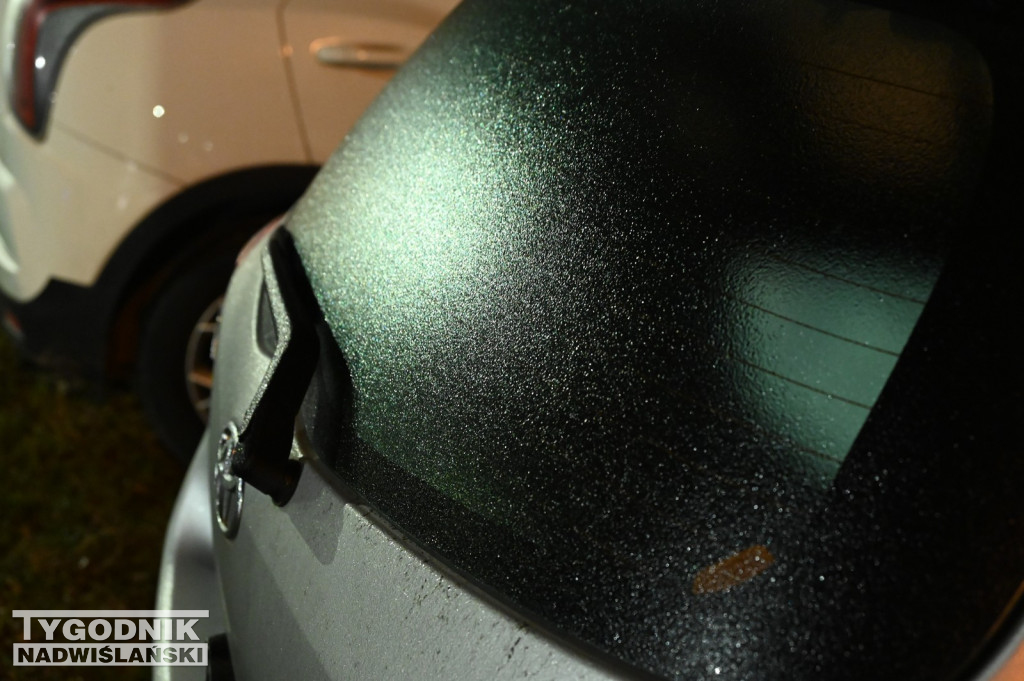 Gołoledź w Tarnobrzegu