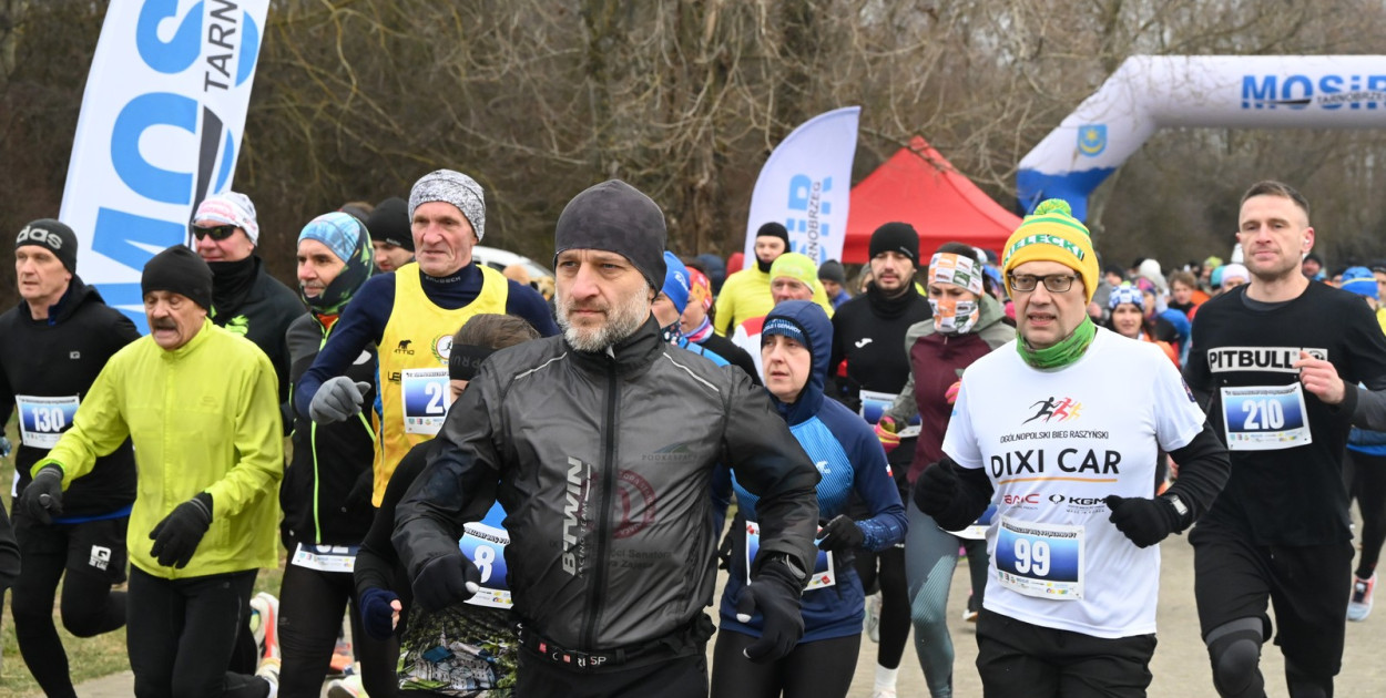 Bieg sylwestrowy nad Jeziorem Tarnobrzeskim 2025