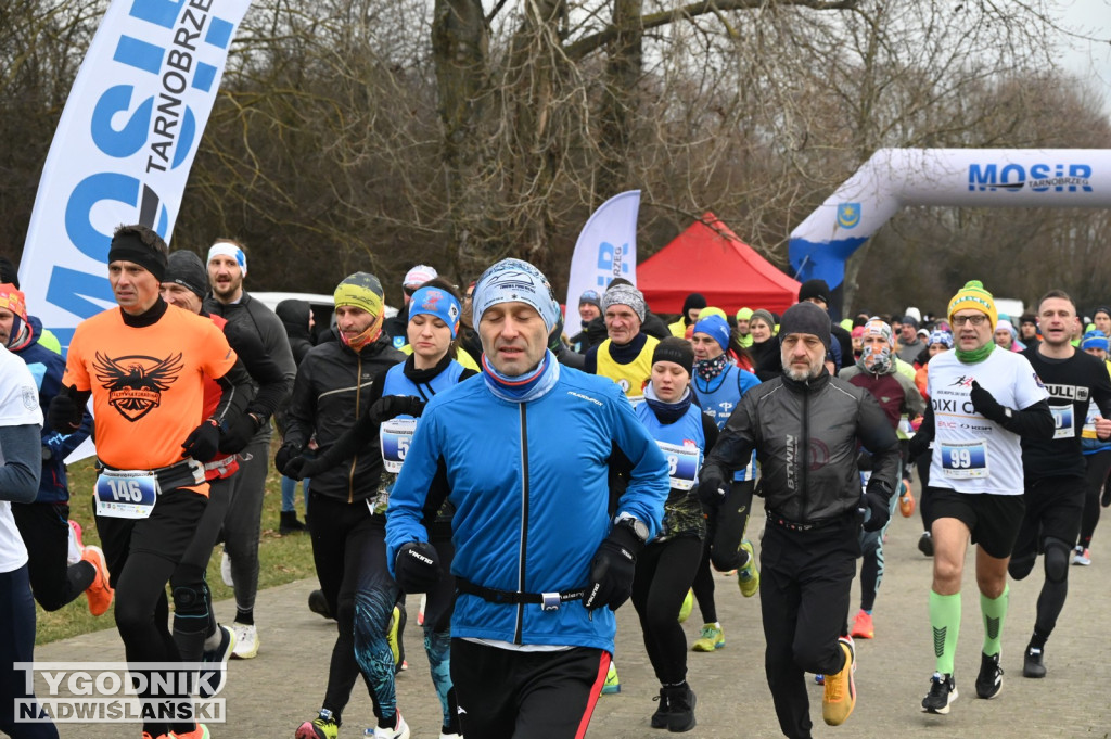 Bieg sylwestrowy nad Jeziorem Tarnobrzeskim 2025