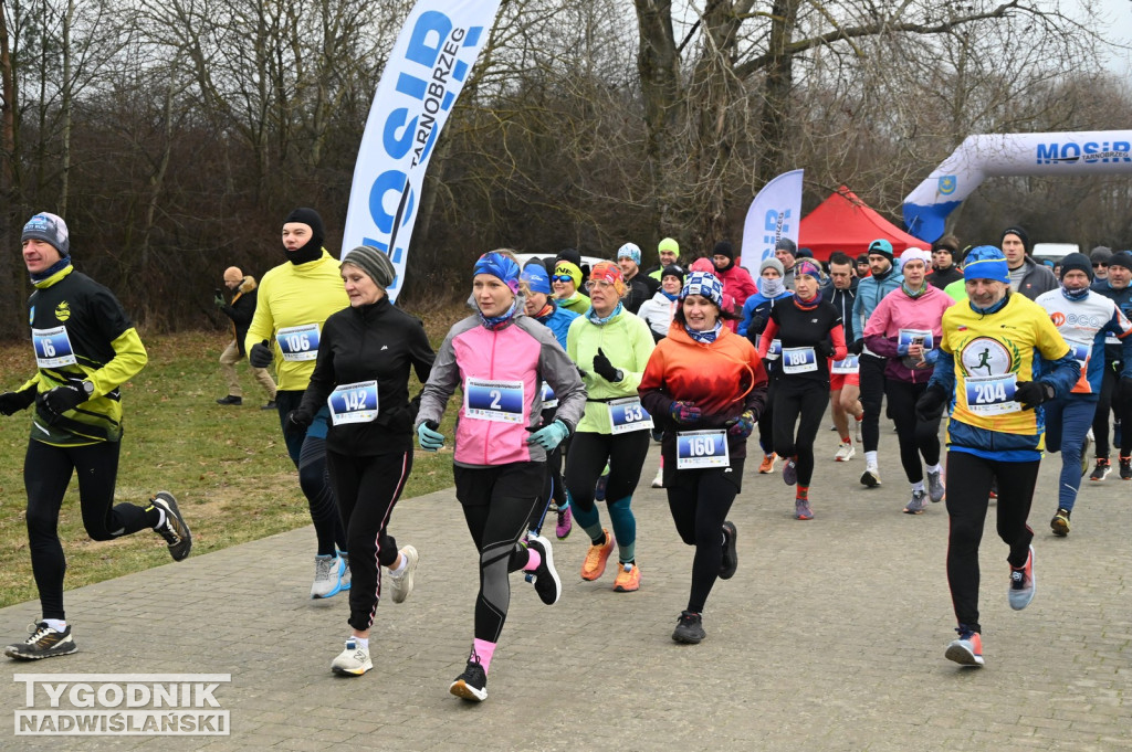 Bieg sylwestrowy nad Jeziorem Tarnobrzeskim 2025