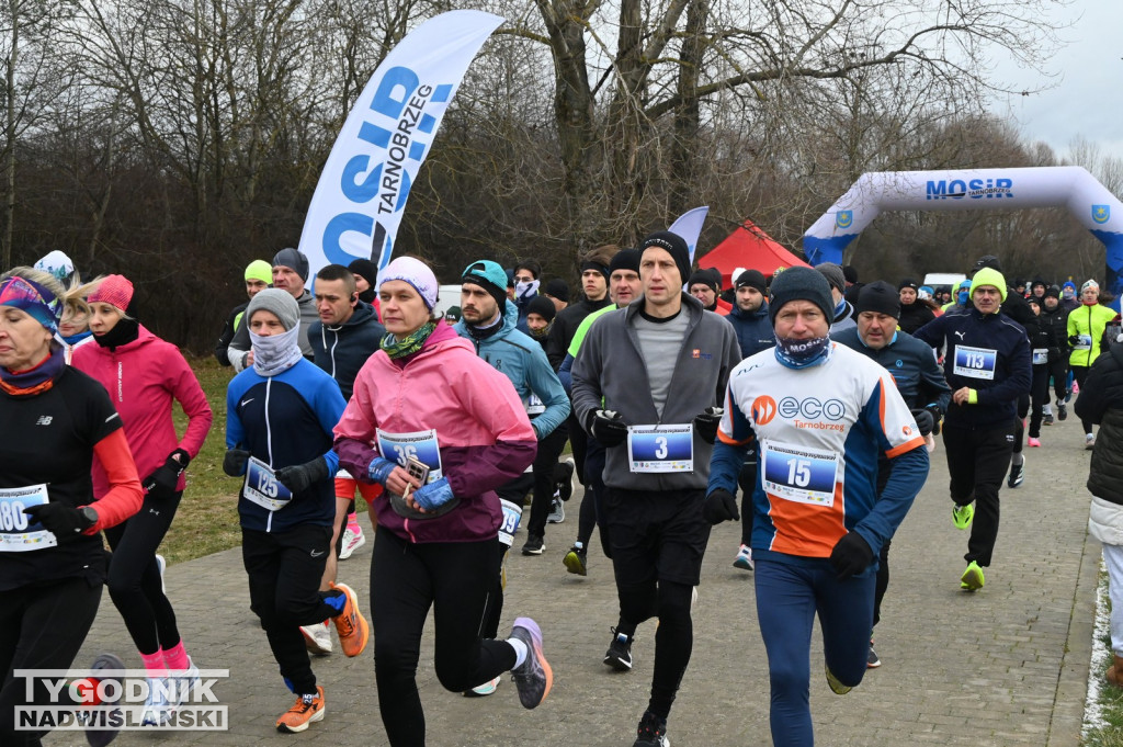 Bieg sylwestrowy nad Jeziorem Tarnobrzeskim 2025