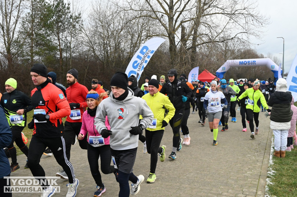 Bieg sylwestrowy nad Jeziorem Tarnobrzeskim 2025