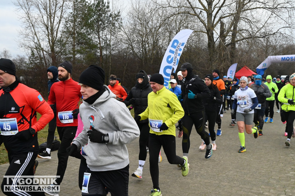 Bieg sylwestrowy nad Jeziorem Tarnobrzeskim 2025