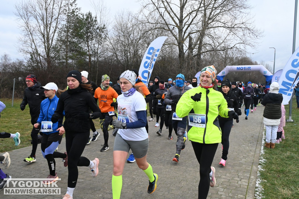 Bieg sylwestrowy nad Jeziorem Tarnobrzeskim 2025