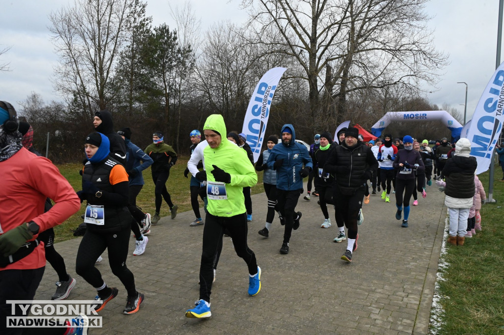 Bieg sylwestrowy nad Jeziorem Tarnobrzeskim 2025