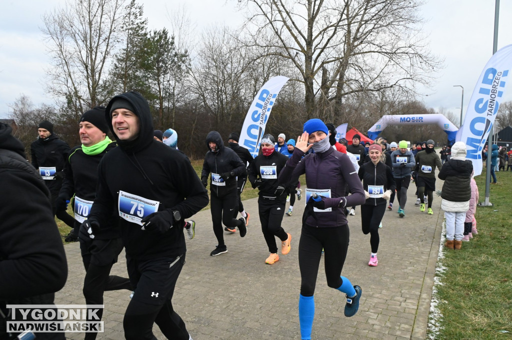 Bieg sylwestrowy nad Jeziorem Tarnobrzeskim 2025