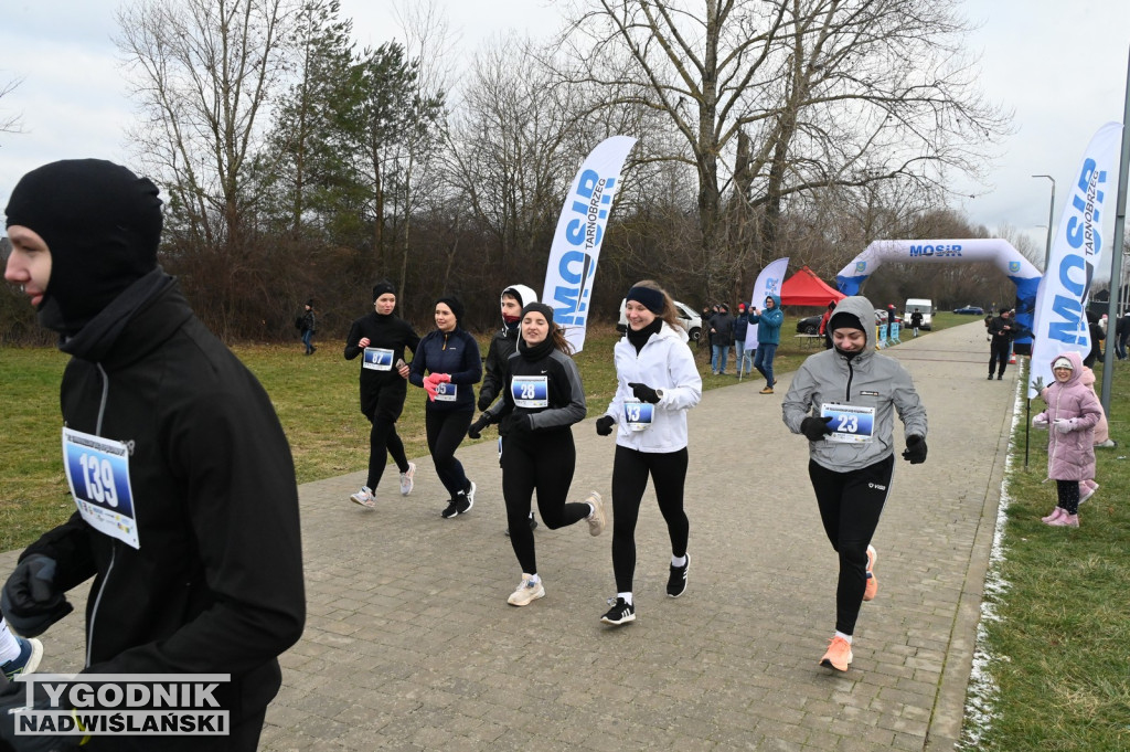 Bieg sylwestrowy nad Jeziorem Tarnobrzeskim 2025